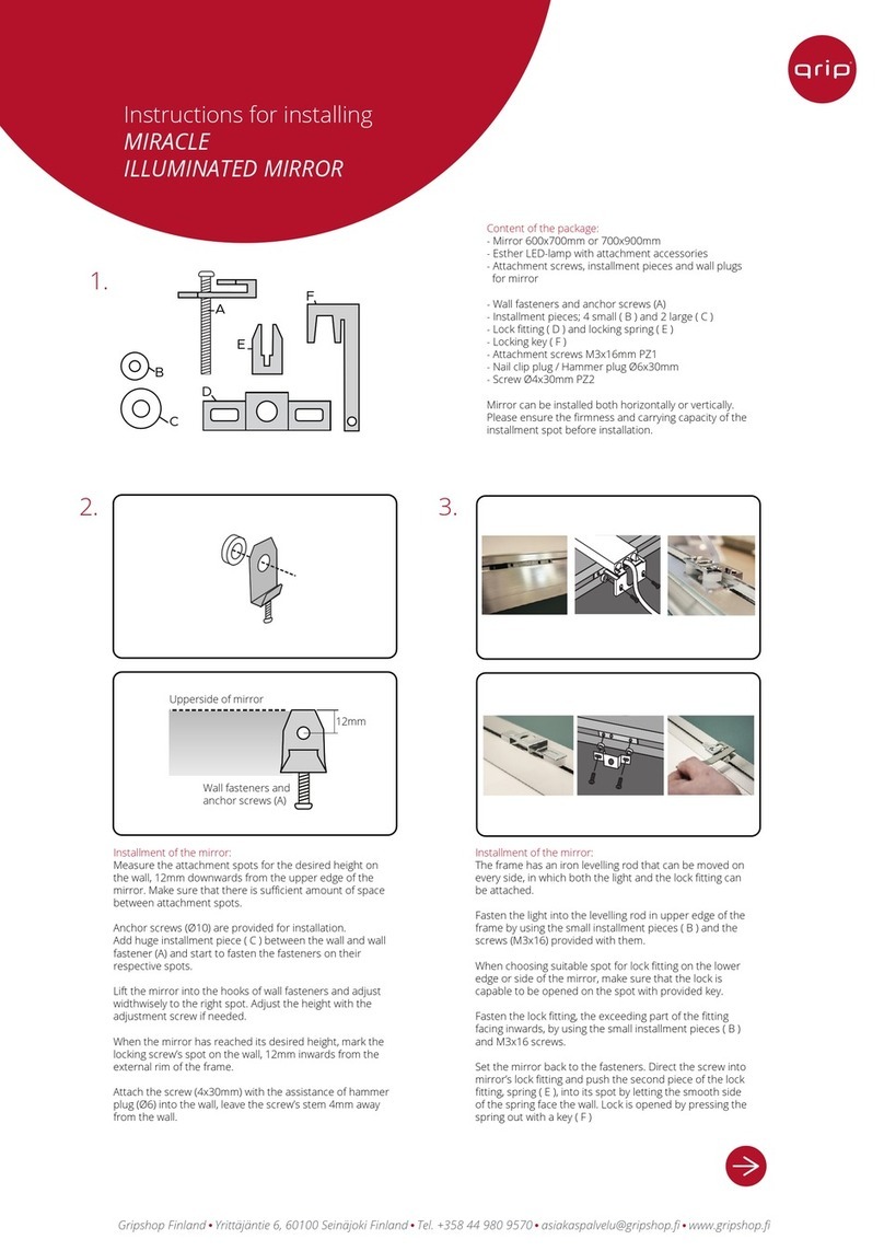 Grip MIRACLE Instructions for installing