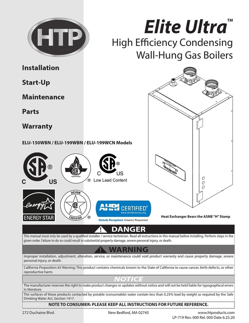 HTP Elite Ultra ELU-150WBN Installation manual