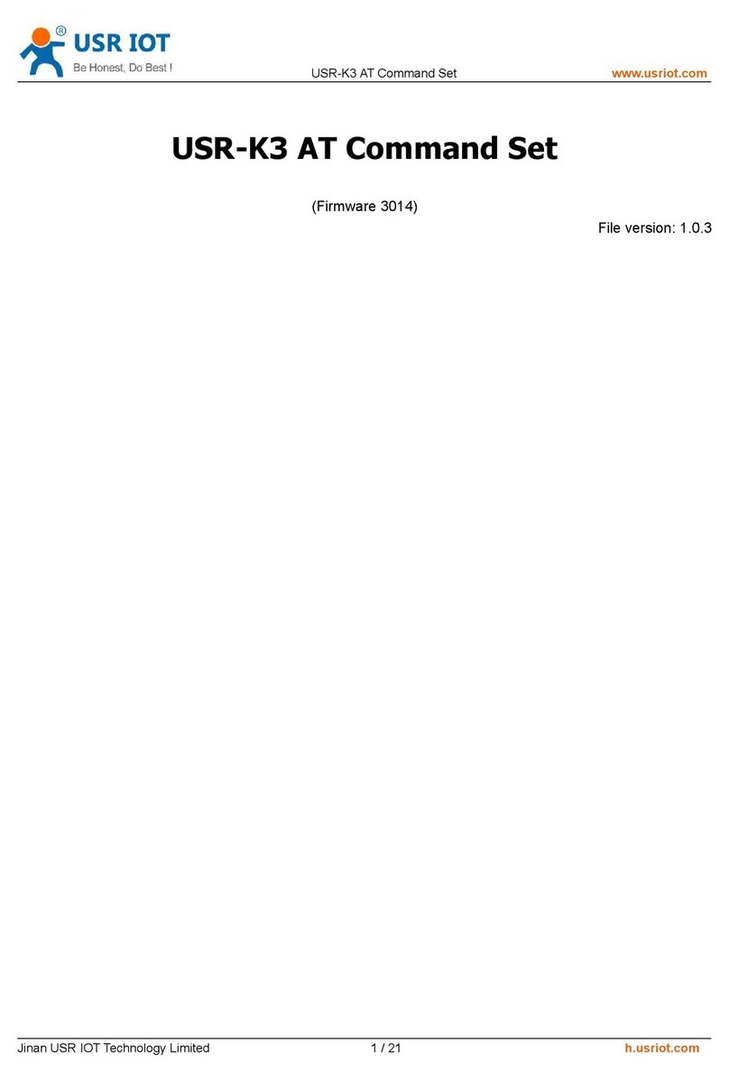 USR IOT USR-K3 Setup guide