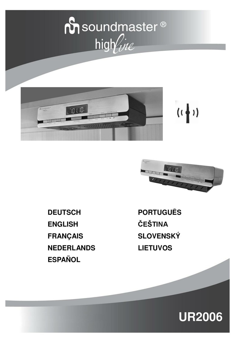 SOUNDMASTER UR2006 manual
