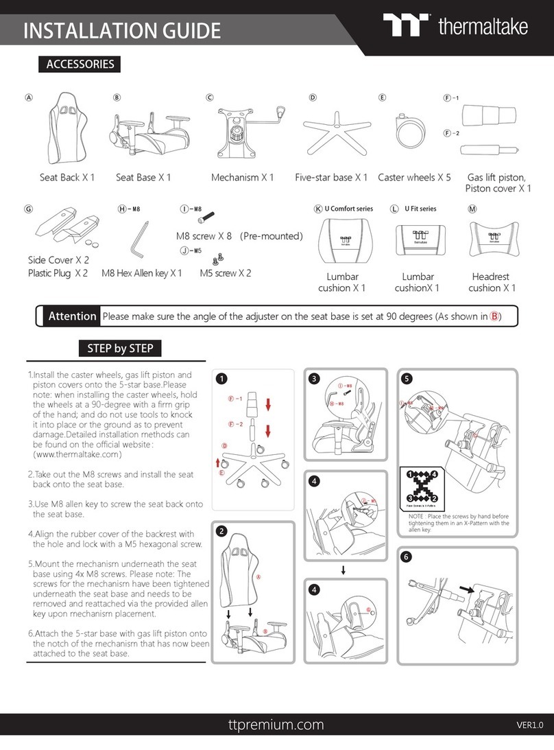 Thermaltake U Series User manual