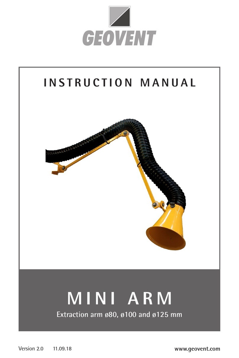 Geovent MINI ARM instruction manual