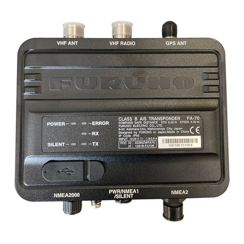 Furuno FA-70 Operator's manual