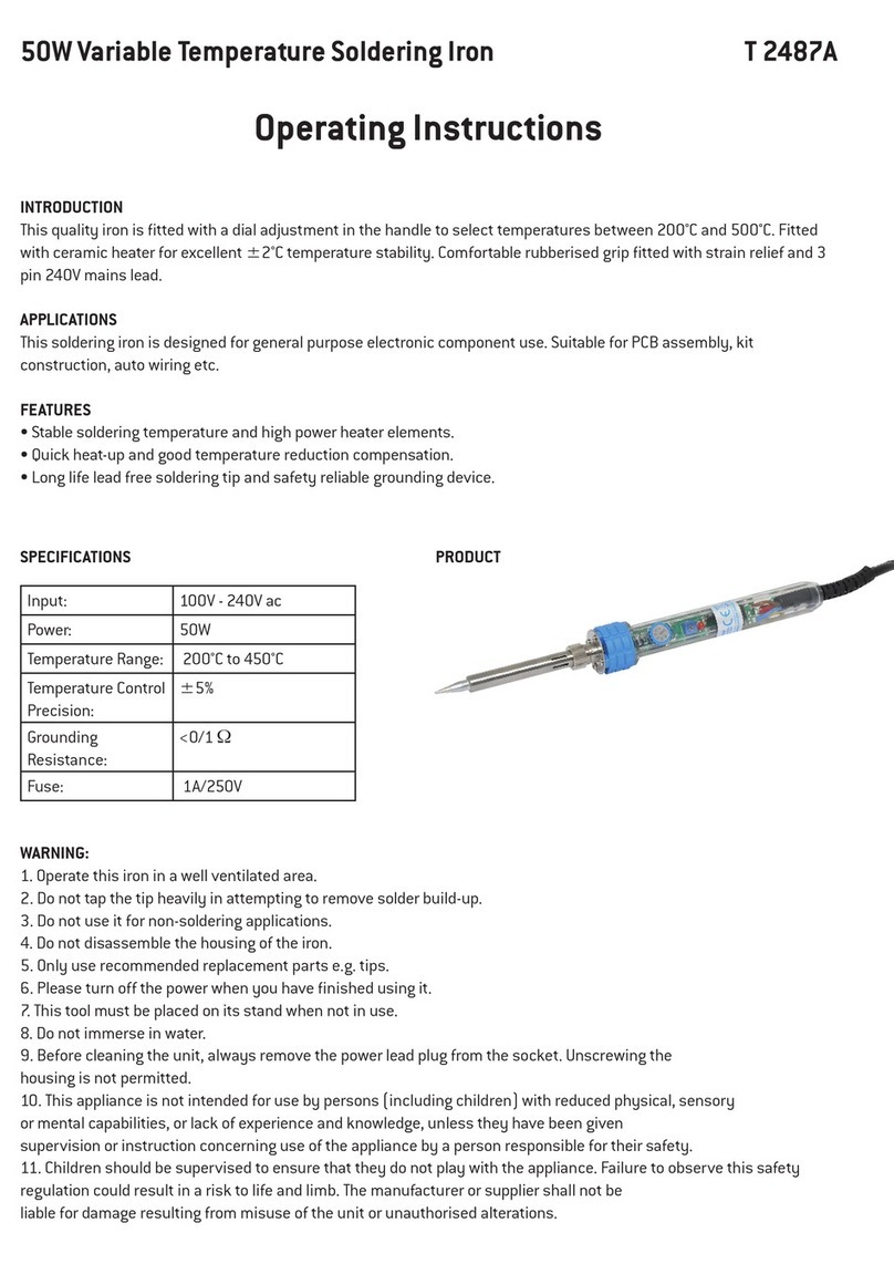 Altronics T 2487A operating instructions