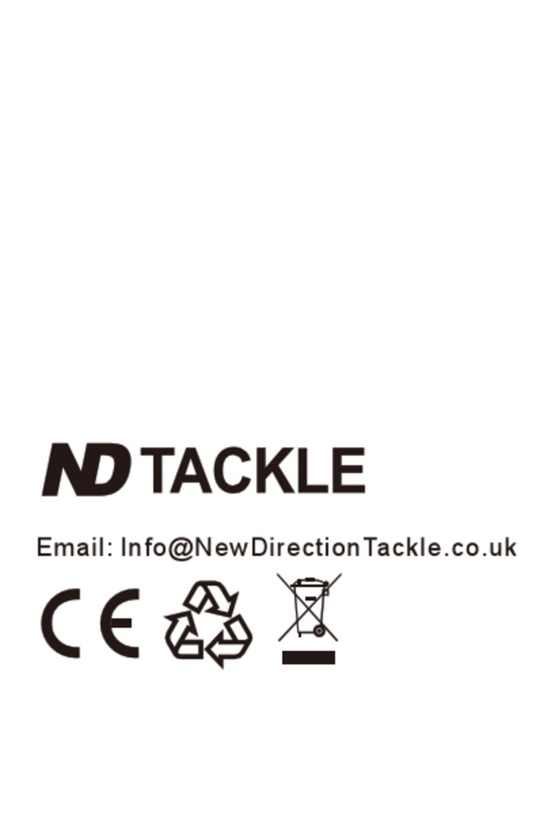 ND tackle BAIT BOAT 2 user manual