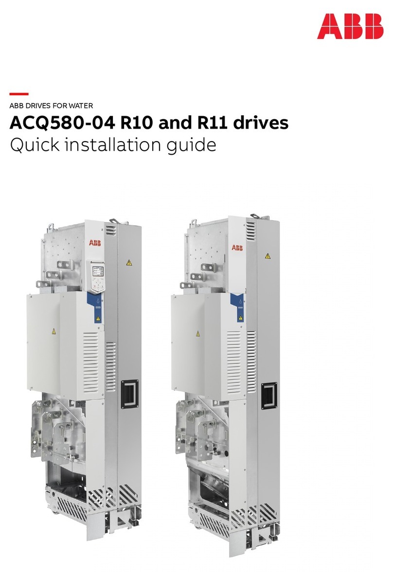 ABB ACQ580-04 Quick installation guide