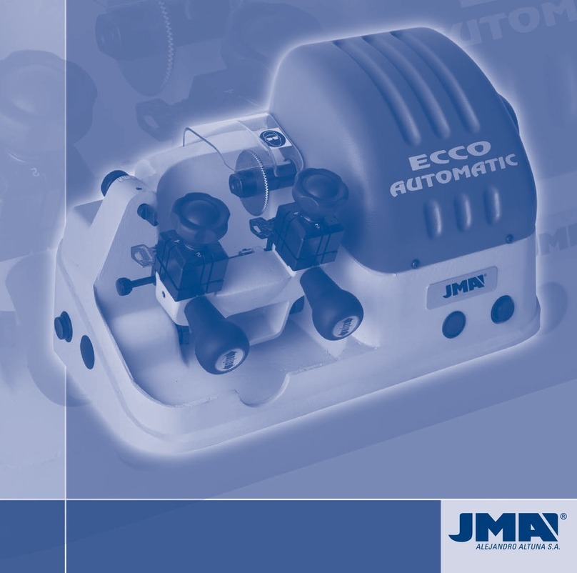 JMA Ecco Automatic User manual