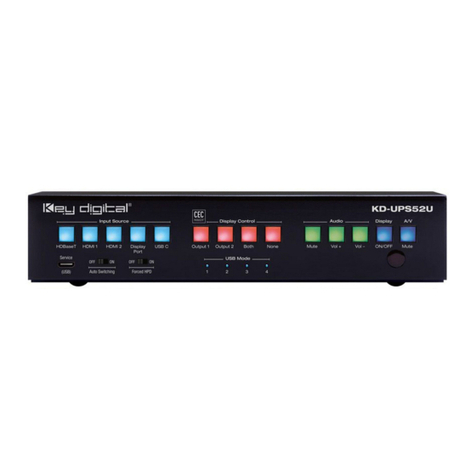 Key Digital KD-UPS52U User manual Key Digital KD-UPS52U User manual