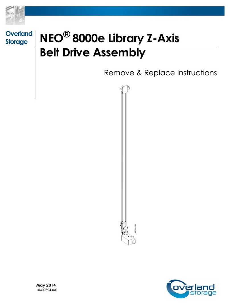 Overland Storage NEO 8000E User manual