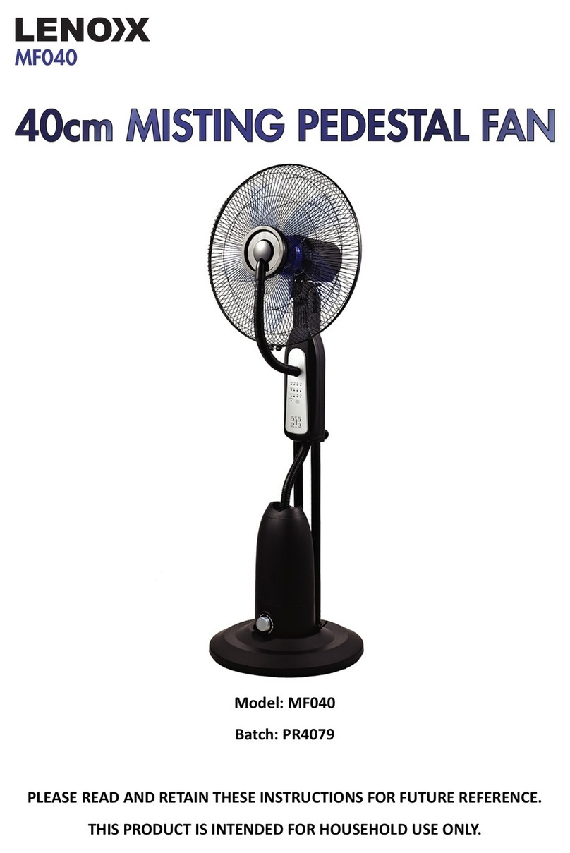 Lenoxx MF040 manual