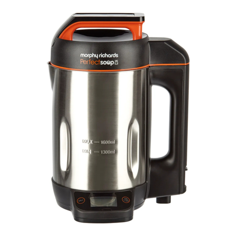 Morphy Richards Perfect Soup 501025 User manual