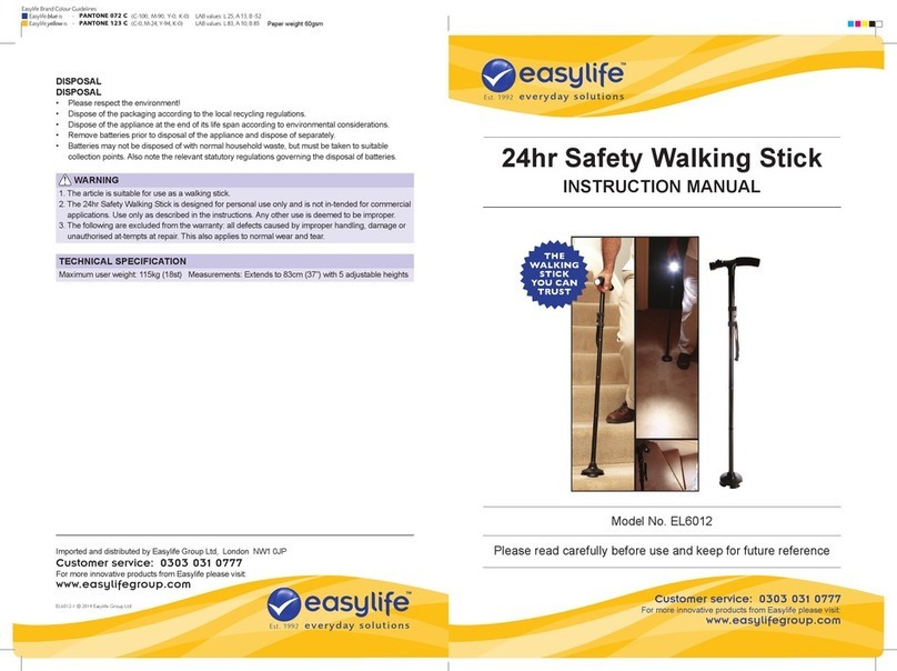 Easylife EL6012 instruction manual