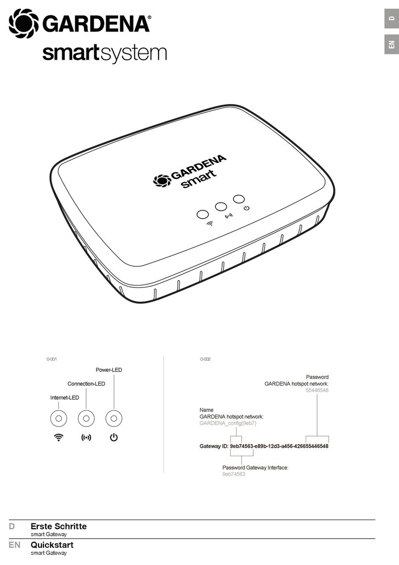 Gardena SmartSystem quick start guide