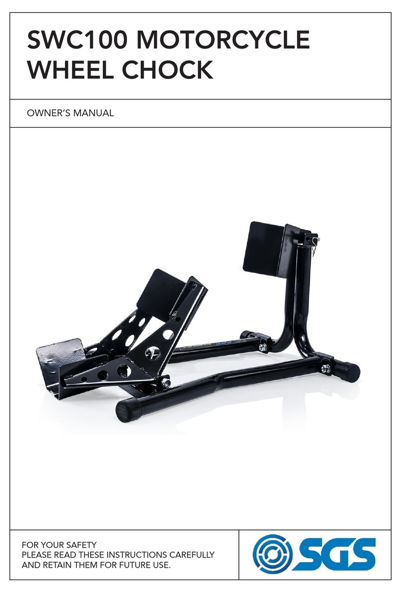 SGS SWC100 owner's manual