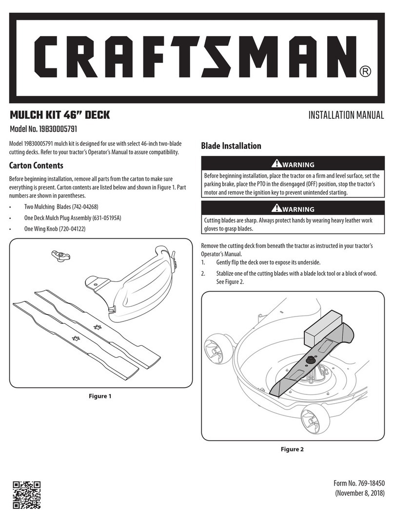 Craftsman 19B30005791 User manual