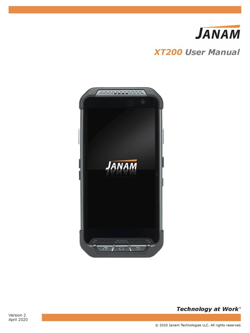 Janam XT200 user manual