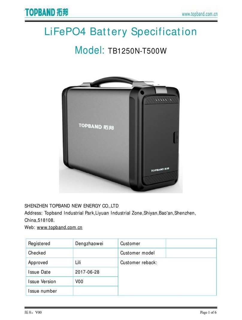 Topband TB1250N-T500W manual