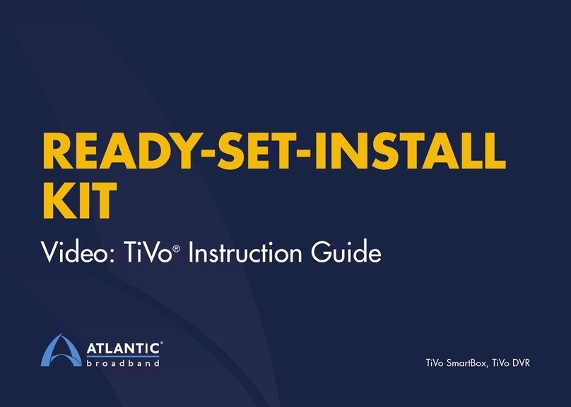 Atlantic broadband TIVO Manual