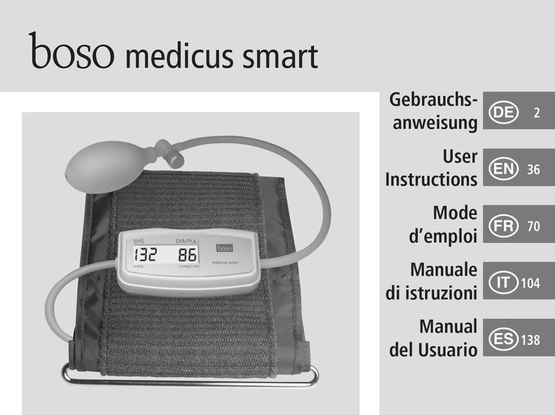 Bosch+Sohn BoSo Medicus Smart User manual Bosch+Sohn BoSo Medicus Smart User manual