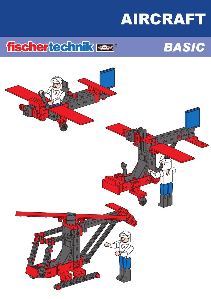 FISCHER Fischertechnik AIRCRAFT BASIC manual