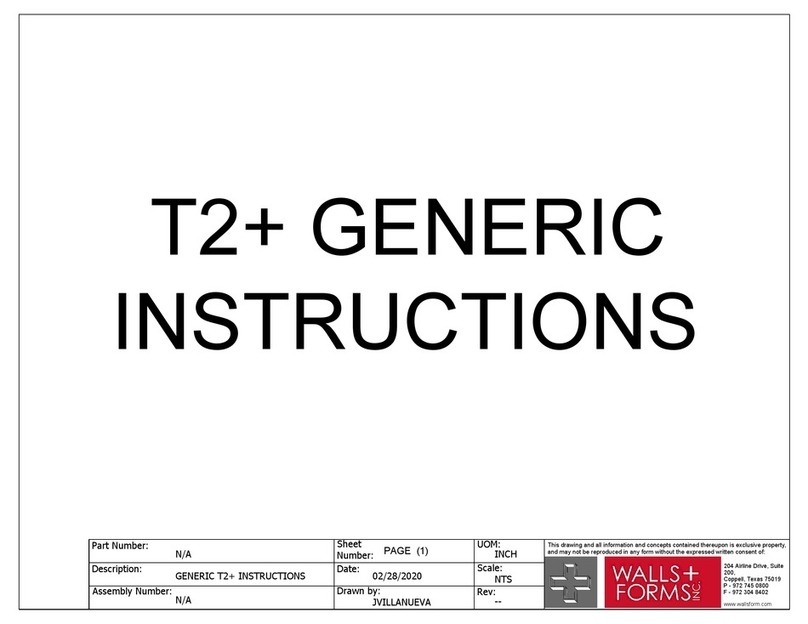 Walls+Forms T2+ GENERIC instructions Walls+Forms T2+ GENERIC instructions