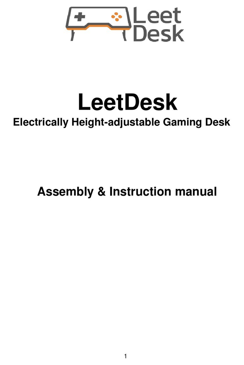 ODYN LeetDesk 1337-1 Installation guide