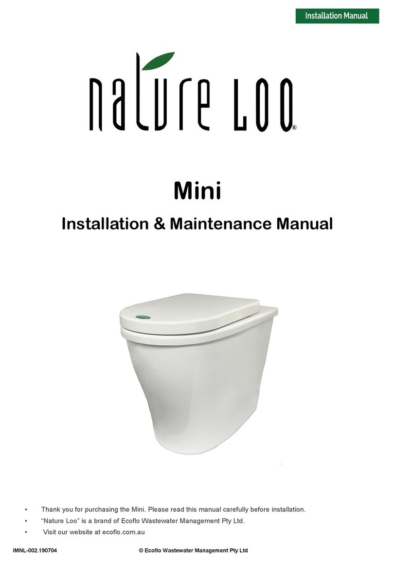 NATURE LOO Mini Installation & maintenance manual