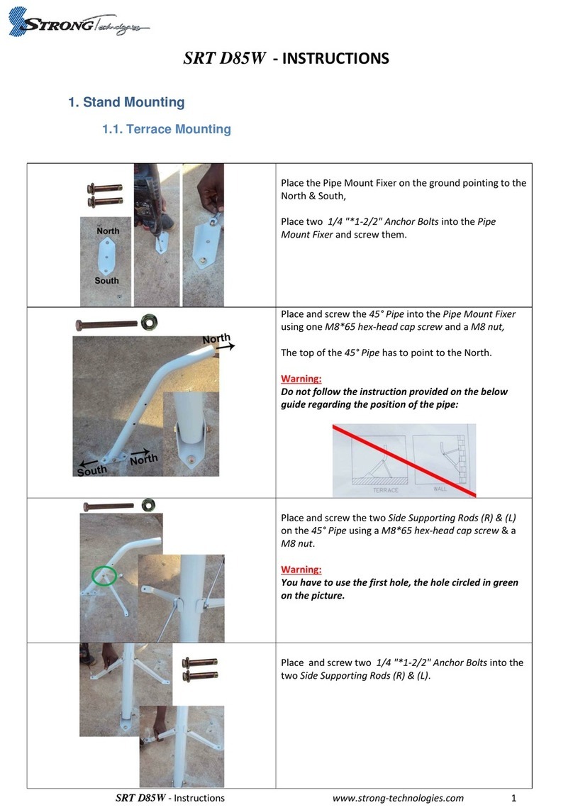 Strong Technologies SRT D85W instructions