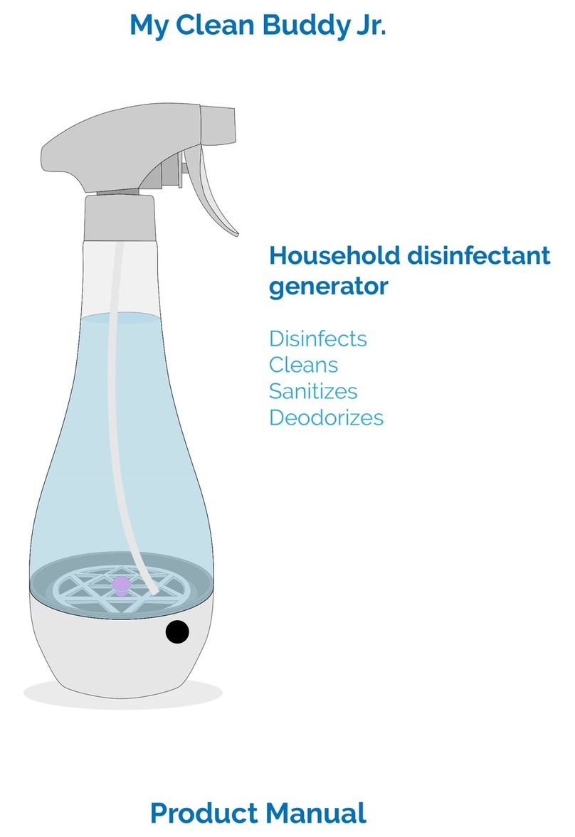 My Clean Buddy Jr. product manual