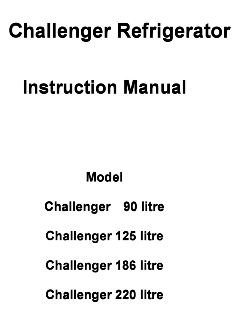 RV World Challenger Series instruction manual