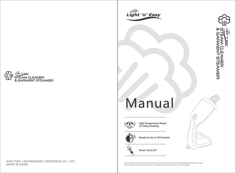 Light 'n' Easy GS700 User manual