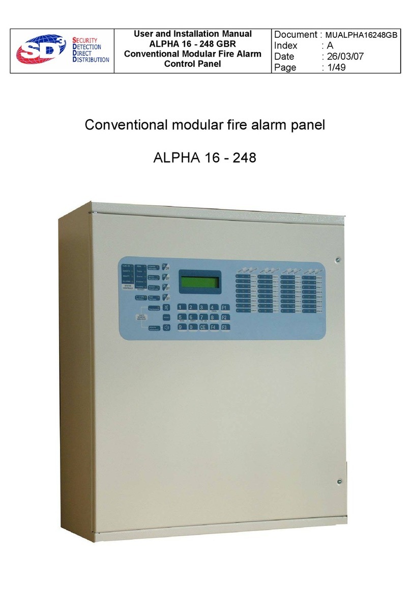 SD3 ALPHA 16-248 GBR User and installation manual