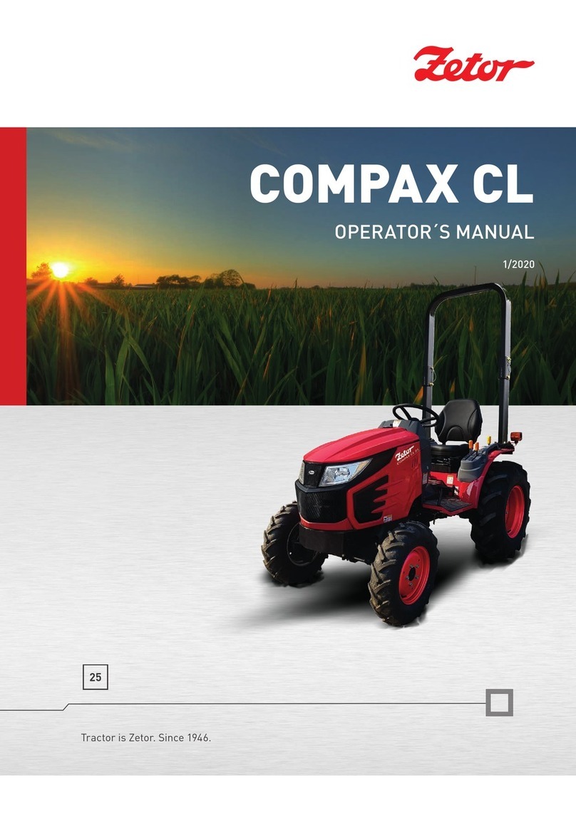 Zetor COMPAX CL Series User manual