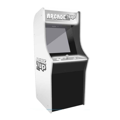 ARCADE1UP Pac-Man 40th Anniversary Edition User manual