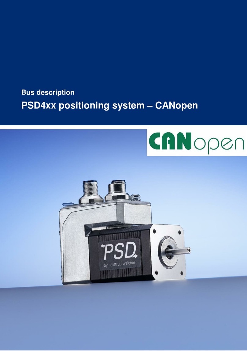 halstrup-walcher PSD4 Series User manual