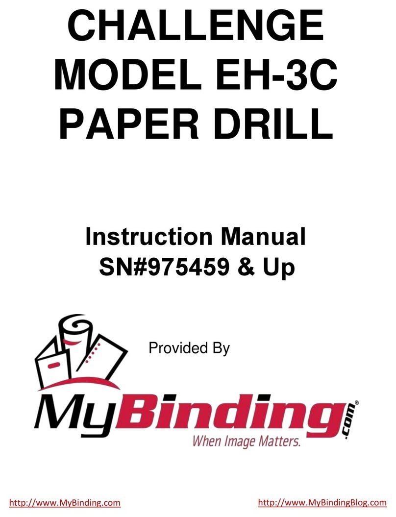 MyBinding CHALLENGE EH-3C instruction manual