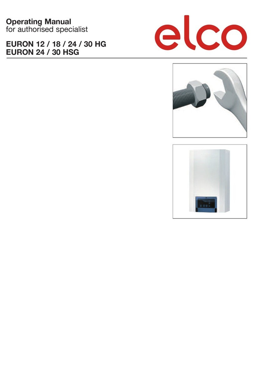 elco EURON HG 12 operating manual