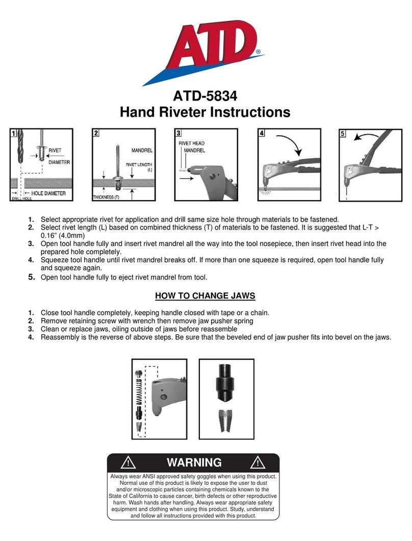 ATD Tools ATD-5834 instructions
