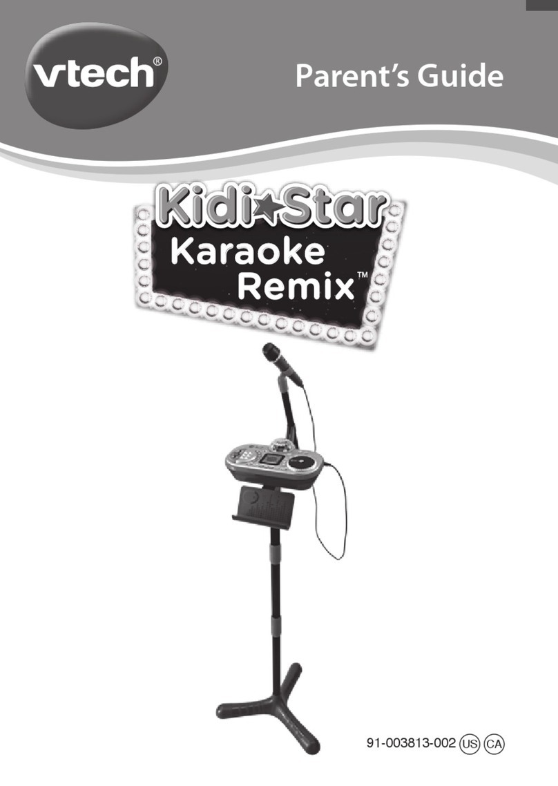 V-tech KidiStar Karaoke Remix Assembly Instructions