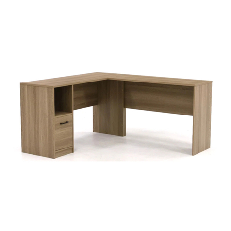 Teknik Essentials L-Shaped Desk 5425092 manual