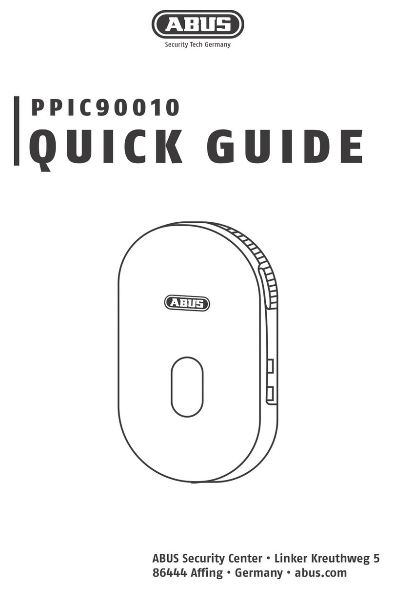 Abus PPIC90010 quick guide