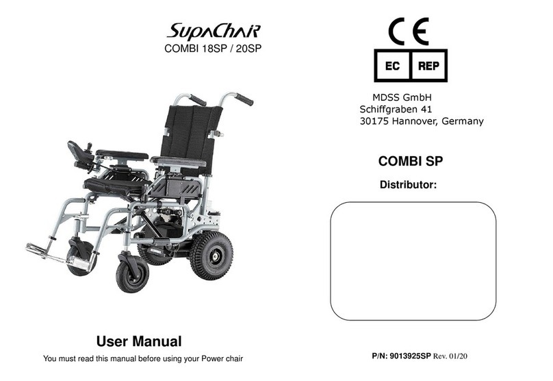 Eurogreen SupaChair COMBI SP Series user manual Eurogreen SupaChair COMBI SP Series user manual