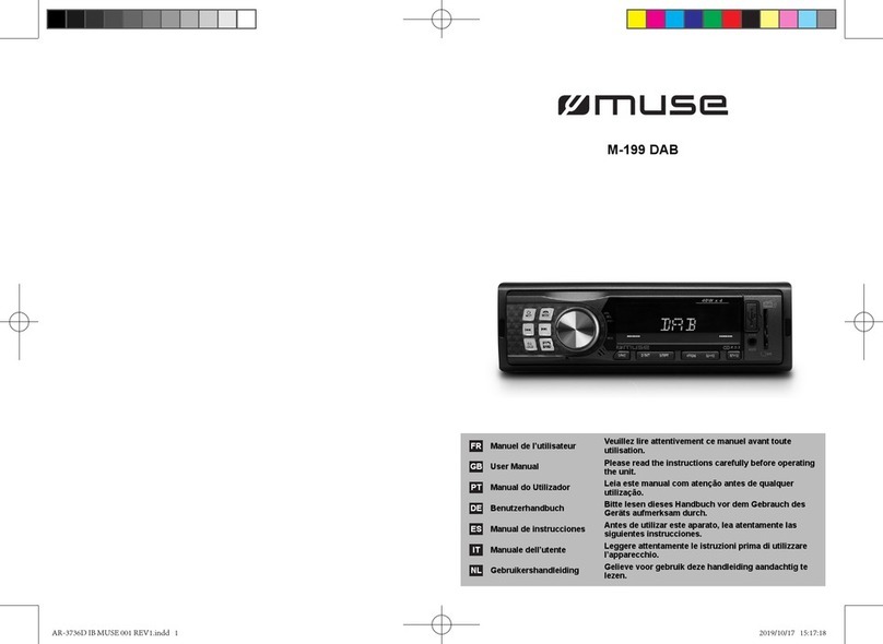 Muse M-199 DAB user manual