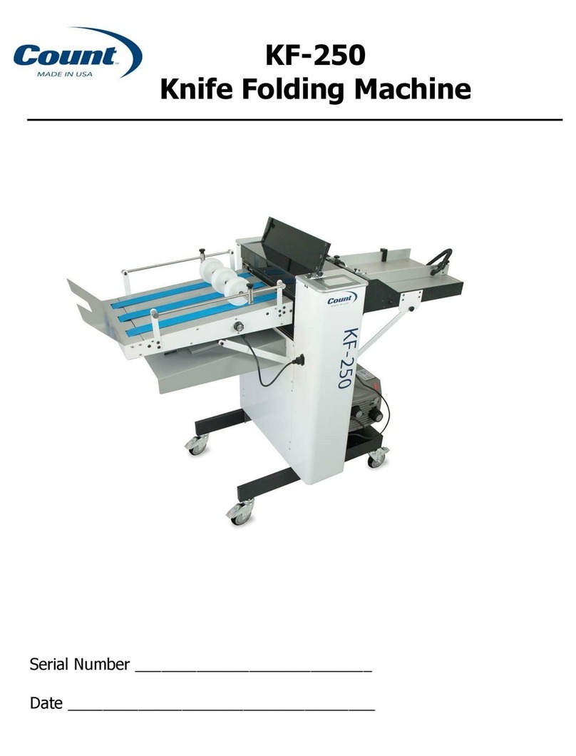 Count KF-250 owner's manual