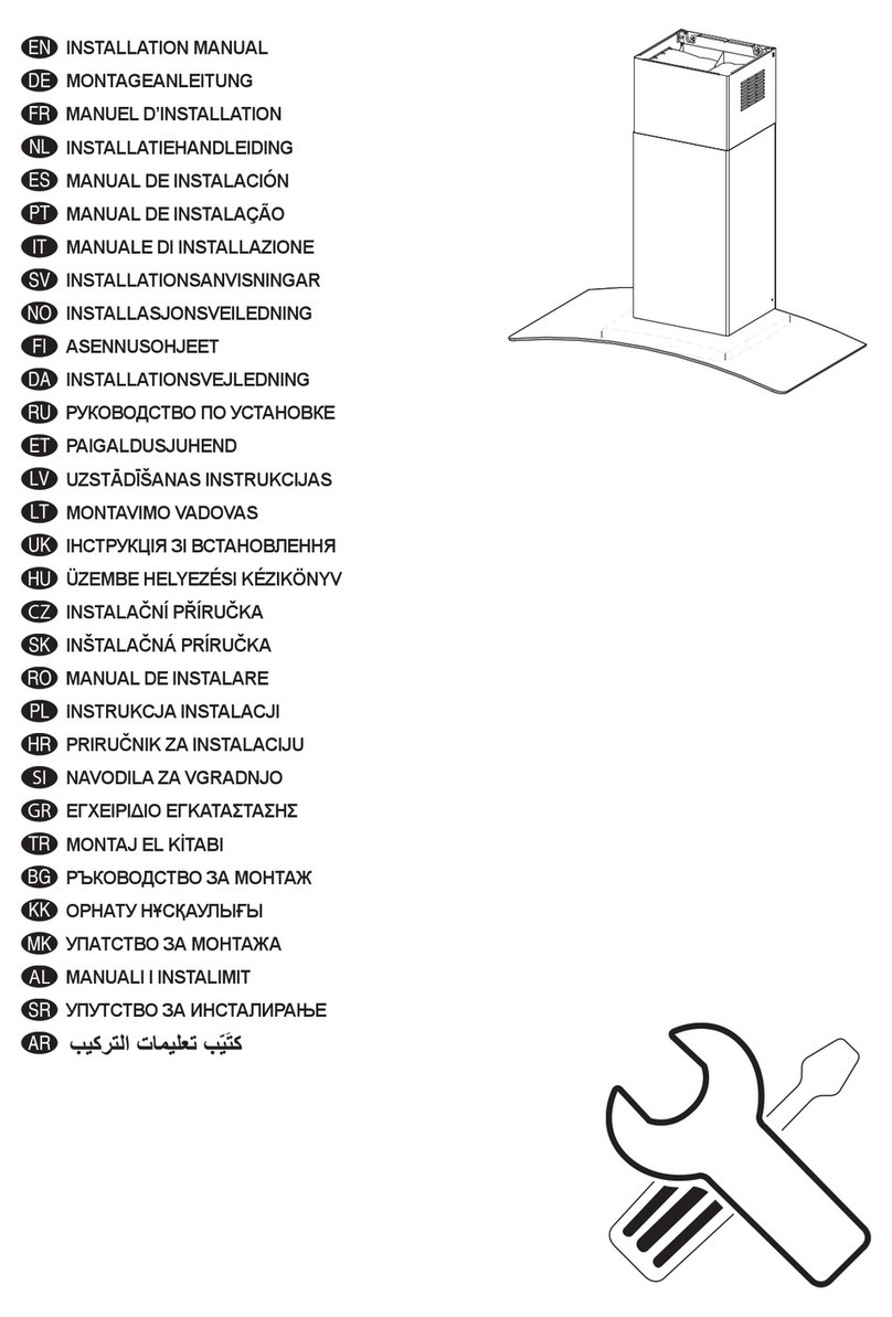 FABER S.p.A. RAY installation manual
