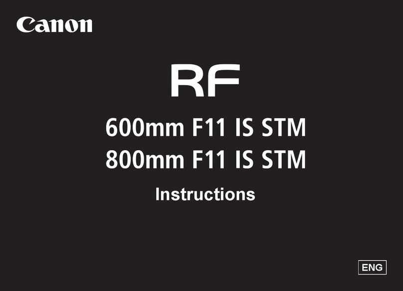 Canon RF600mm F11 IS STM User manual