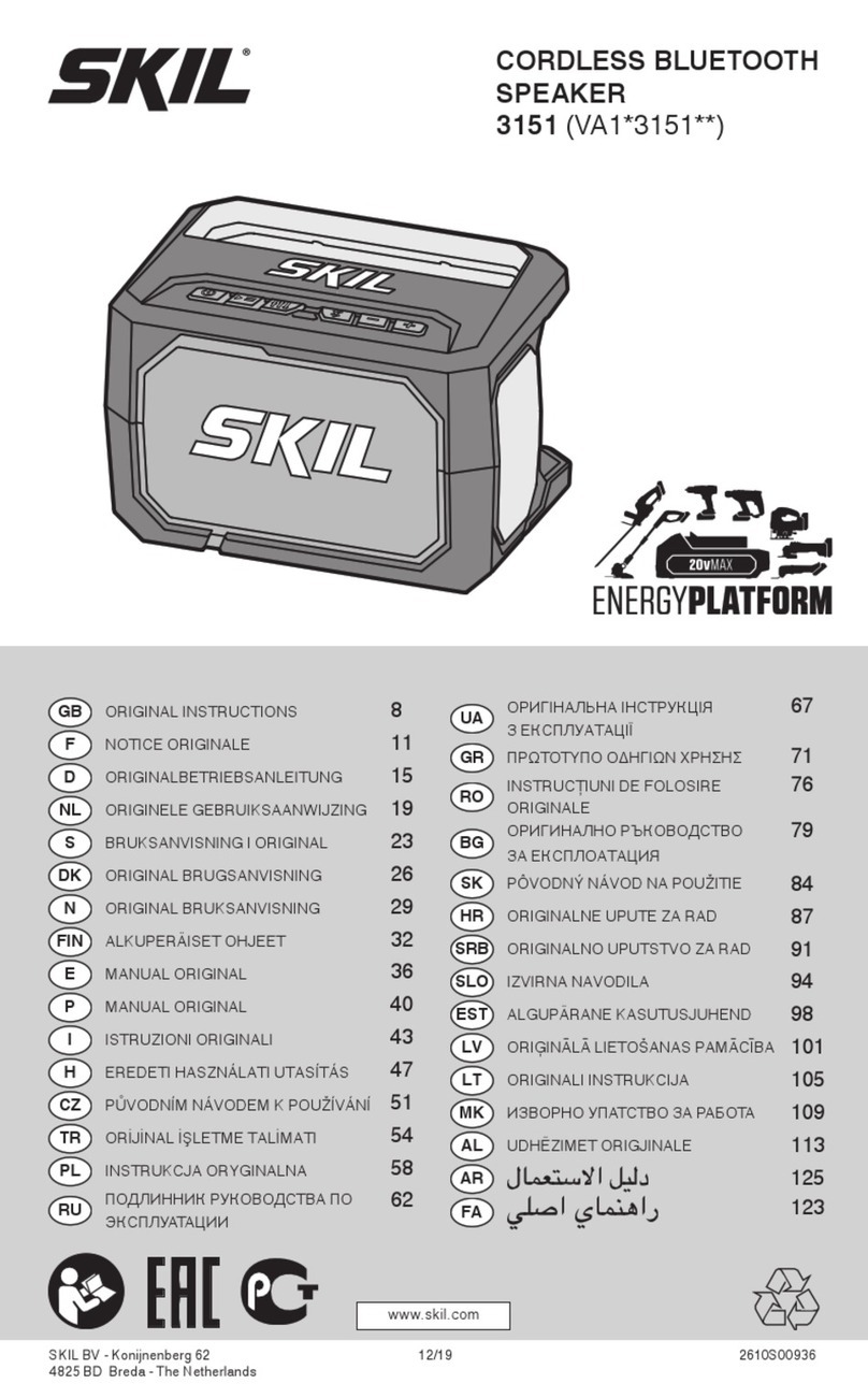Skil VA1 Series User manual