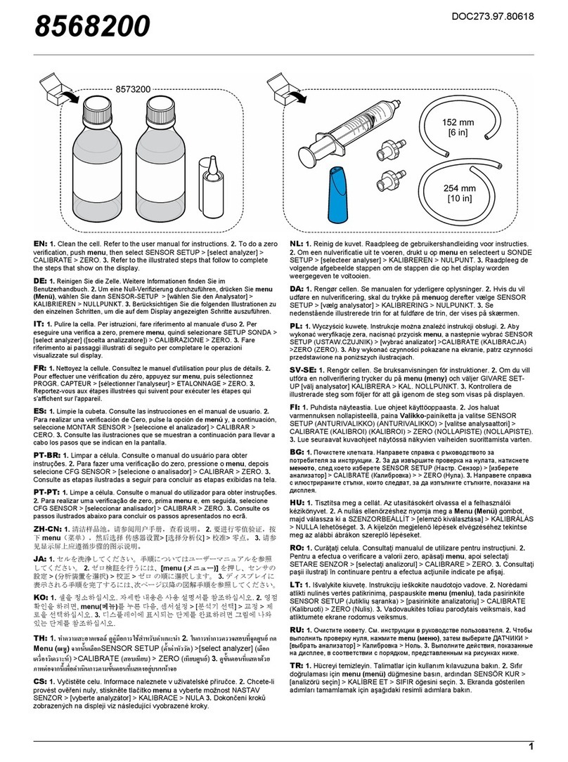 HACH LANGE 8568200 User manual