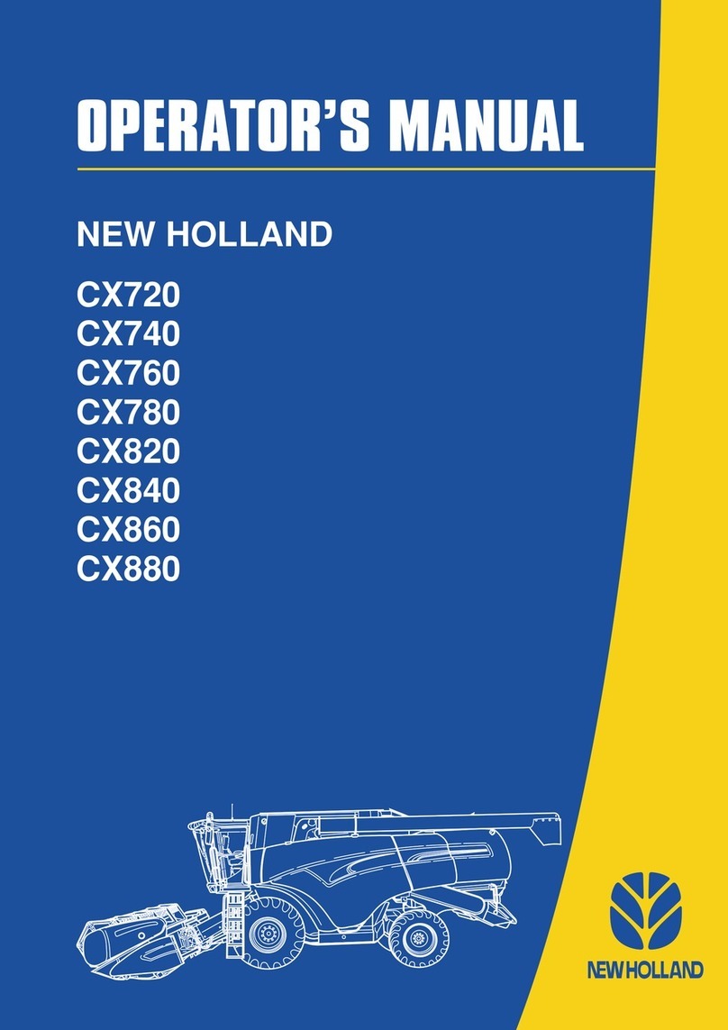 New Holland CX720 User manual