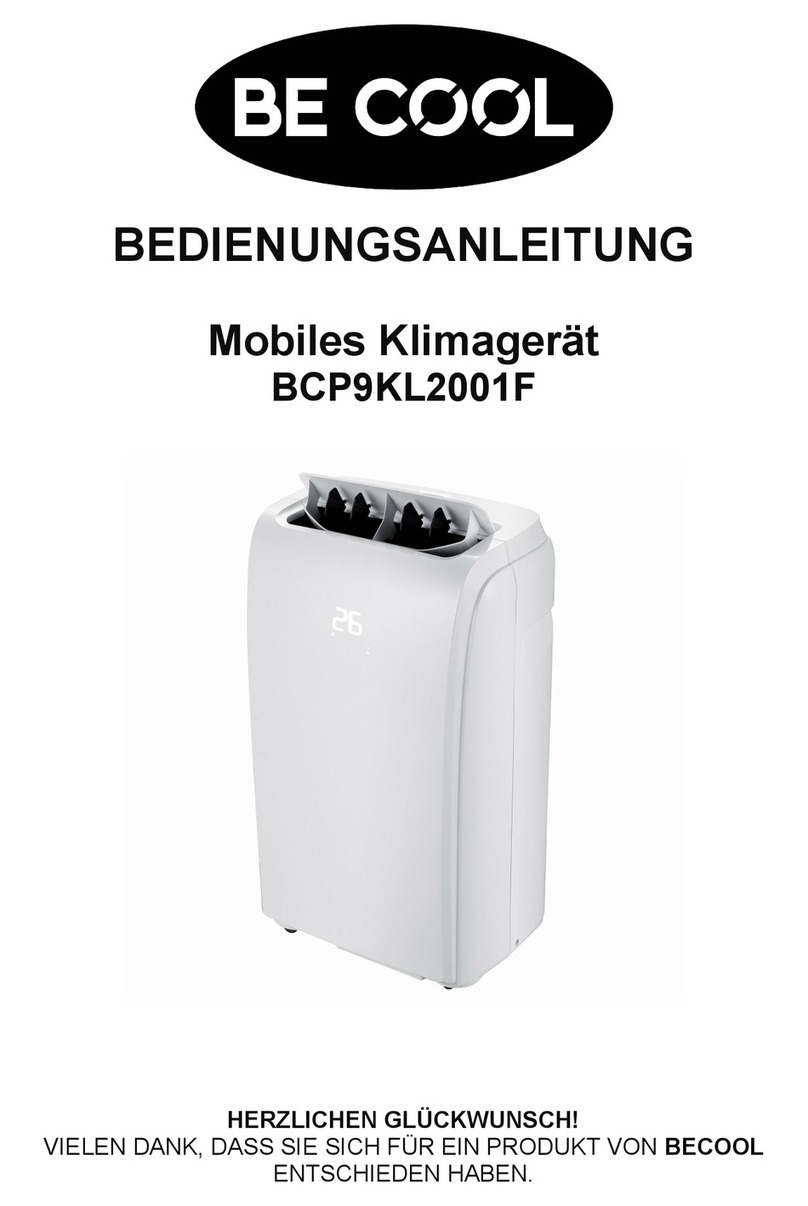 Be Cool BCP9KL2001F User manual
